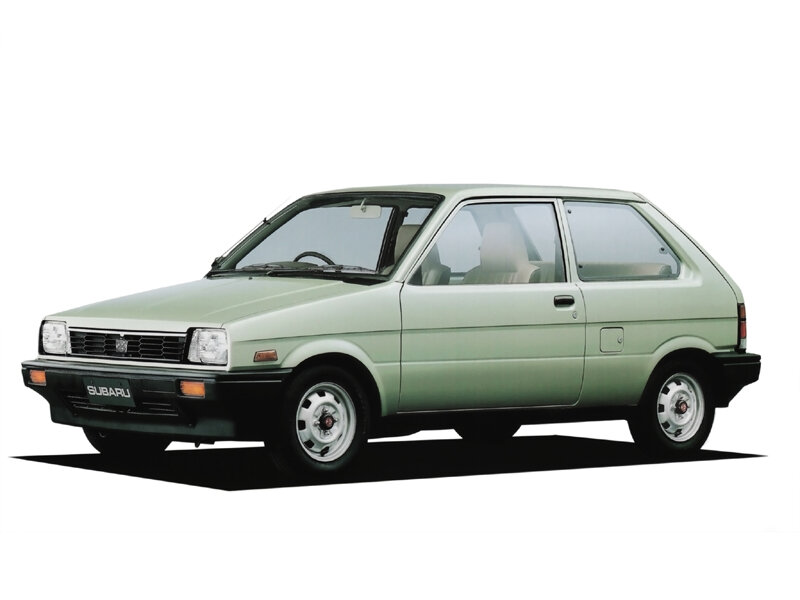 Subaru Justy (KA5, KA6, KA8) 1 поколение, хэтчбек 3 дв. (02.1984 - 10.1988)